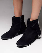 Черевики жіночі Lottini 42071 40 чорні замша, фото 3