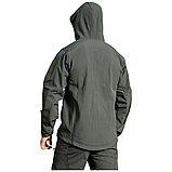 Костюм тактичний софтшел Soft Shell Military в кольорі олива, фото 3