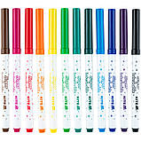 Фломастери Kite Creative Superwashable K-1152, 12 кольорів, фото 3