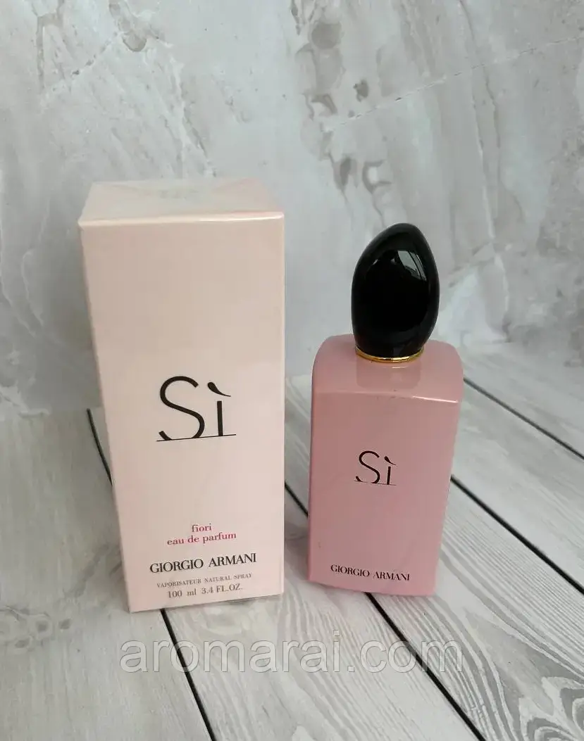 🔥 Жіноча парфумована вода Giorgio Armani Si Fiori (Джорджіо Армані Сі Фіорі) 100 мл. Стійкий квітково-шипровий аромат, фото 1