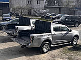 Кришка кузова Isuzu D-Max пікапа, двохсекційна склад силова. Кришка на кузов пікапа Ісузу Д Макс, Tuning VV., фото 4