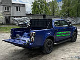 Кришка кузова Isuzu D-Max пікапа, двохсекційна склад силова. Кришка на кузов пікапа Ісузу Д Макс, Tuning VV., фото 8