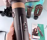 Фен стайлер VGR V-491 6 в 1 для укладання волосся 1000 Вт + 6 насадок Фен-щітка для завивання волосся професійний, фото 3