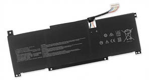 Батарея для ноутбука MSI Modern 15 A10M A11M A10RB Summit B15 A11M Stealth 15M (BTY-M491) 11.4v білий 8пін