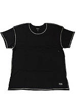 Чоловіча футболка Social Tourist оверсайз чорного кольору