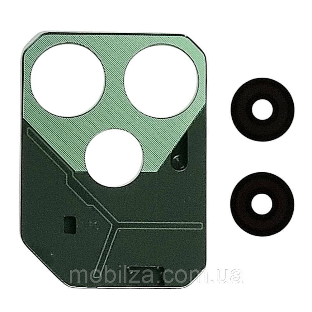 Скло камери для Tecno Pova 6 (з рамкою) Green, фото 1