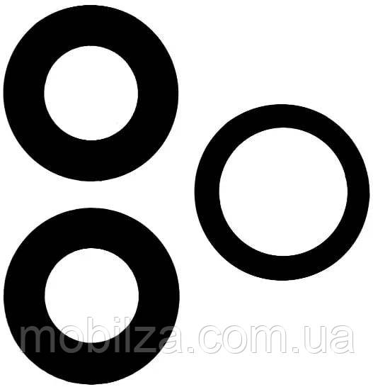 Скло камери для iPhone 16 Pro Max (комплект) Black, фото 1