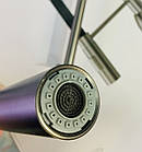 Кран водонагрівач з гнучким гусаком MIXXUS MI6642 Electra 570-EF (з датч.темп.) графітовий корпус, фото 8