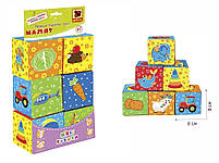 Набір м'яких кубиків "Мій світ " МС090601-01, фото 4