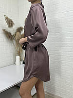 Ніжний шовковий халат - кімоно на запах