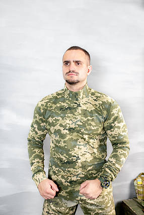 Гольф двонитка, 95% бавовна, піксель, фото 1