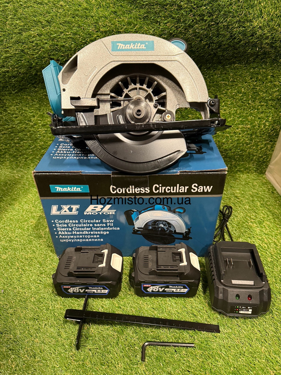 Акумуляторна безщіткова дискова пила Makita DHS680 (48 В, 185 мм, 10800об/хв) Циркулярна пила макіта