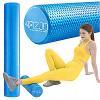 Масажний ролик 4FIZJO CARE+ EVA 90 x 15 см (валик, роллер) Blue (P-5907739310774)