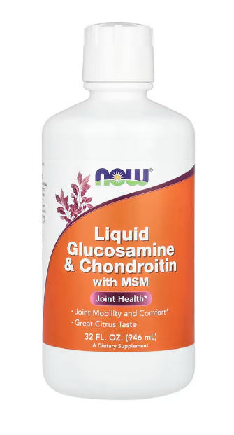 Now Liquid Glucosamine & Chondroitin with MSM 946 ml