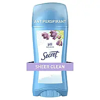 Твердий дезодорант Secret Invisible Solid Antiperspirant Deodorant Ph Balanced Sheer Clean 73 гр