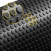 Масажний ролик 4FIZJO CARE+ EVA 60 x 15 см (валик, ролер) 4FJ0117 Black Poland, фото 5