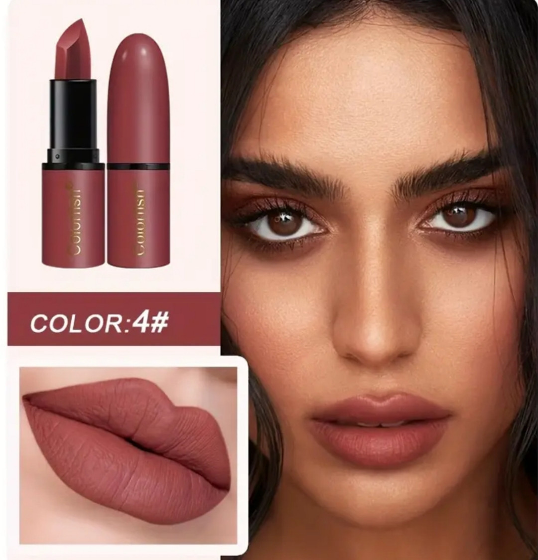 Матова помада для губ Colorfish Lipstick New Silk Matte 4