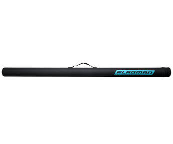 Тубус для вудилищ Flagman Hard Rod Case 135х7,5 см, чорний, жорсткий, водостійкий футляр для спінінгів