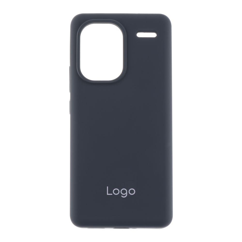 Чохол Liquid Silicone (AA) для Xiaomi Redmi Note 13 Pro+ 5G Колір 15.Dark Grey
