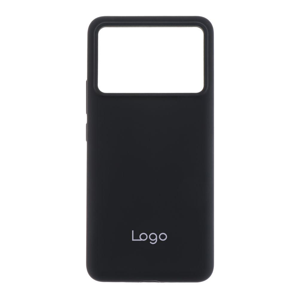 Чохол Liquid Silicone (AA) для Xiaomi Poco F6 Pro Колір 18.Black