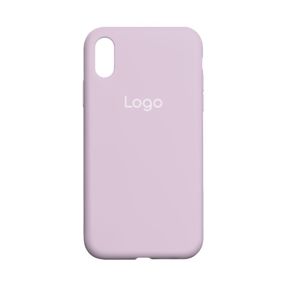 Чохол Silicone Case Full Size (AA) для iPhone X/Xs Колір 83.Lilac Purple