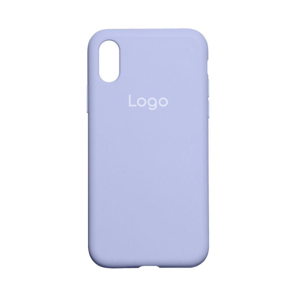 Чохол Silicone Case Full Size (AA) для iPhone X/Xs Колір 39.Elegant Purple