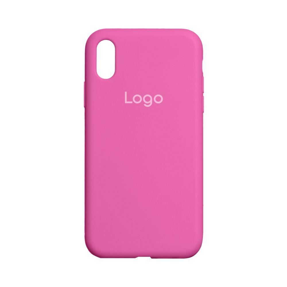 Чохол Silicone Case Full Size (AA) для iPhone X/Xs Колір 48.Dragon Fruit