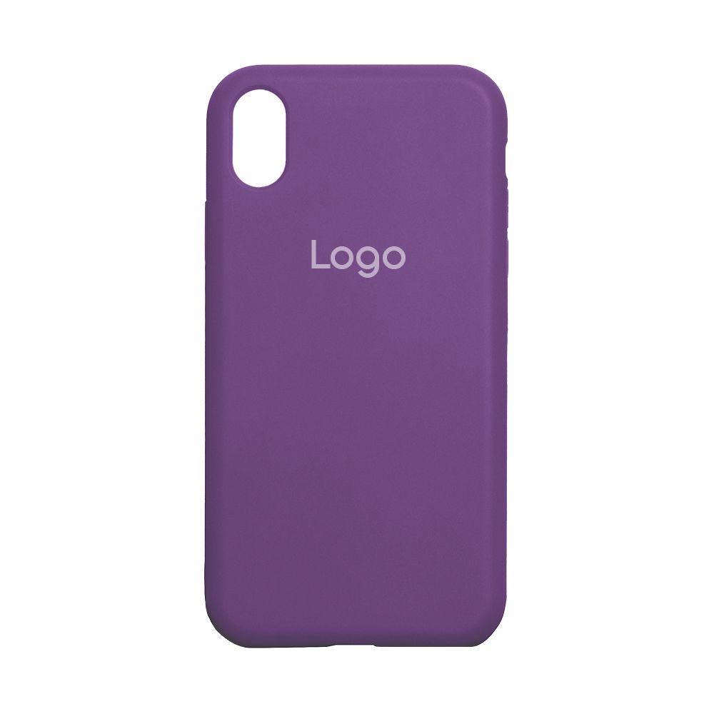 Чохол Silicone Case Full Size (AA) для iPhone Xr Колір 43.Grape