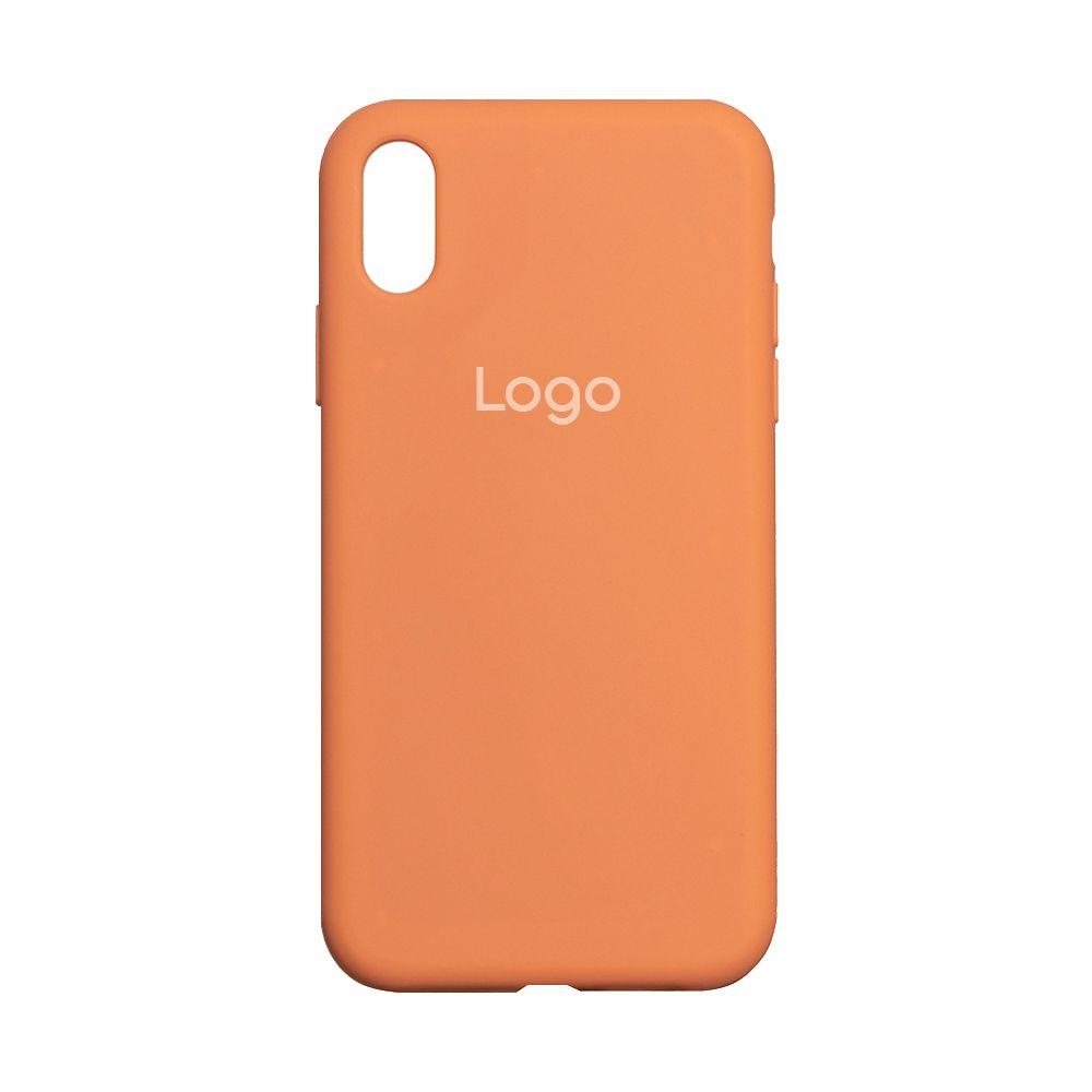 Чохол Silicone Case Full Size (AA) для iPhone Xr Колір 49.Papaya