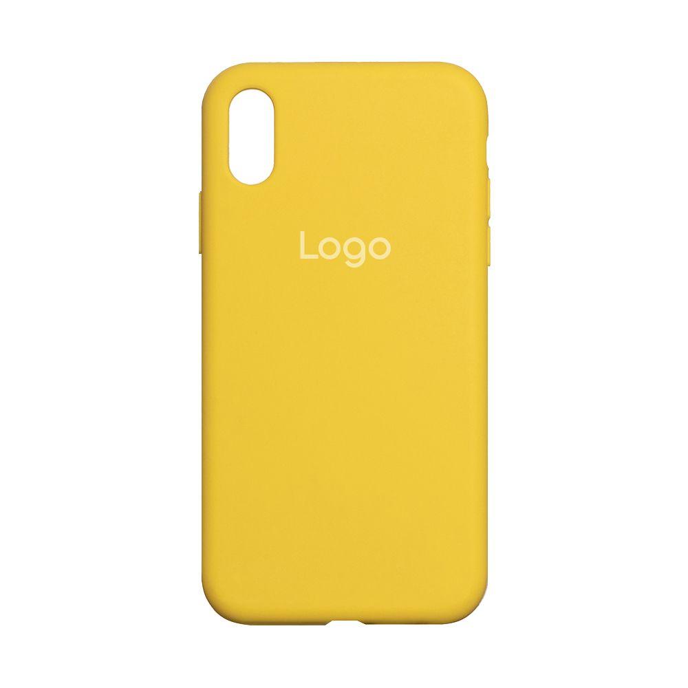 Чохол Silicone Case Full Size (AA) для iPhone Xr Колір 50.Canary Yellow