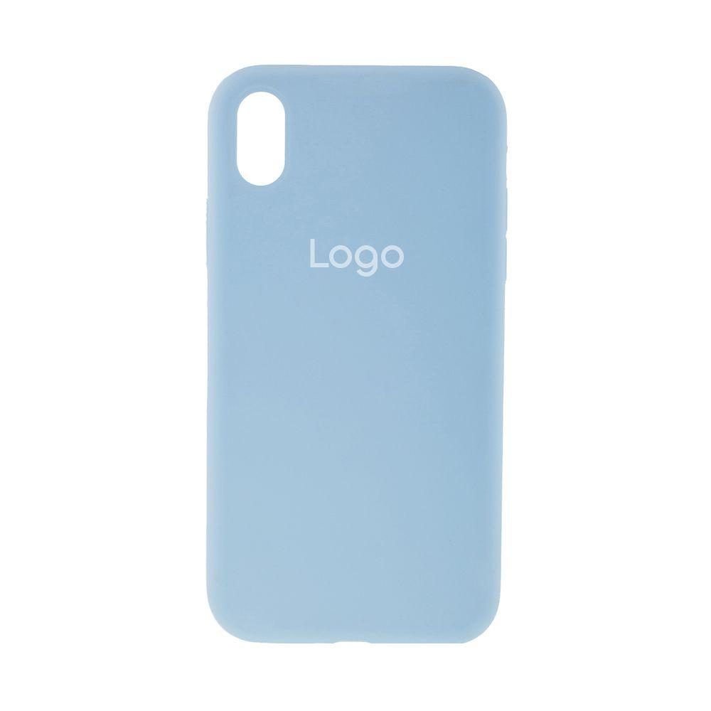 Чохол Silicone Case Full Size (AA) для iPhone Xr Колір 58.Sky Blue