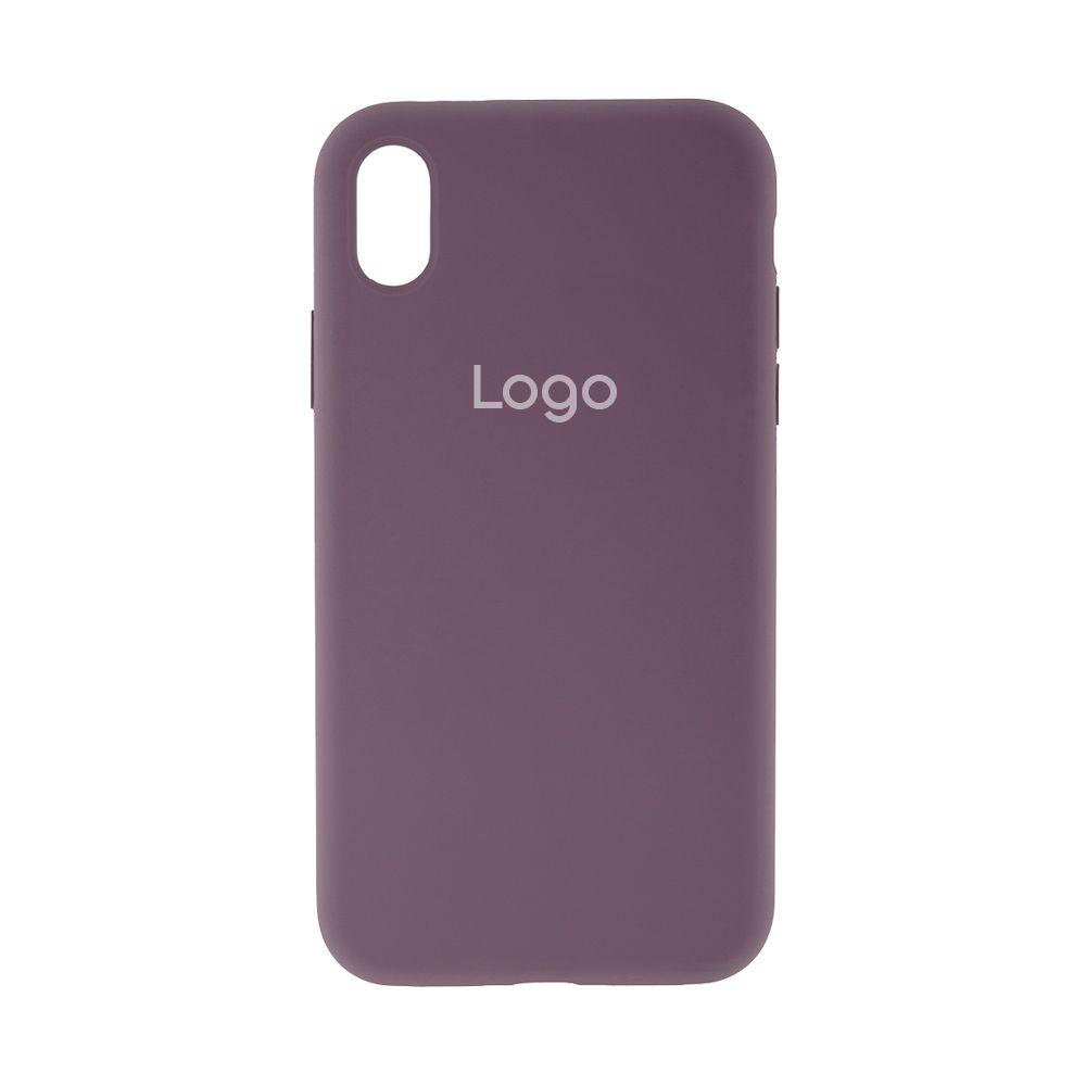 Чохол Silicone Case Full Size (AA) для iPhone Xr Колір 68.Blackcurrant