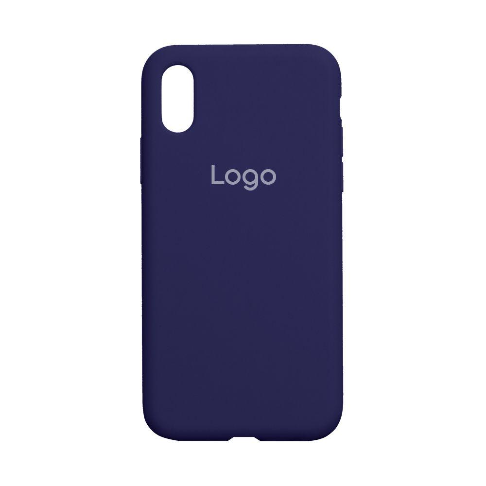 Чохол Silicone Case Full Size (AA) для iPhone Xs Max Колір 34.Purple
