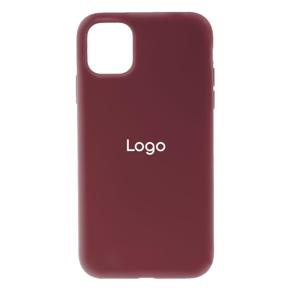 Чохол Silicone Case Full Size (AA) для iPhone 11 Колір 37.Rose Red