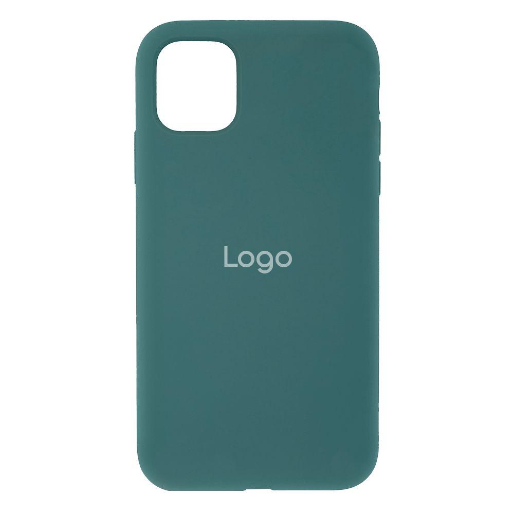 Чохол Silicone Case Full Size (AA) для iPhone 11 Колір 55.Pine Green