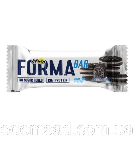 Батончик FitWin Forma Bar 33%, 60 грам, печиво-крем