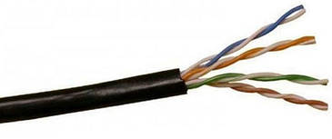 Кабель CAT 5e UTP FrimeCom CCA Solid 4 pairs 24AWG, 305 м (зн) (код 133380)