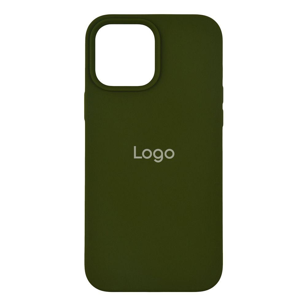 Чохол Silicone Case Full Size (AA) для iPhone 13 Pro Max Колір 45.Army Green