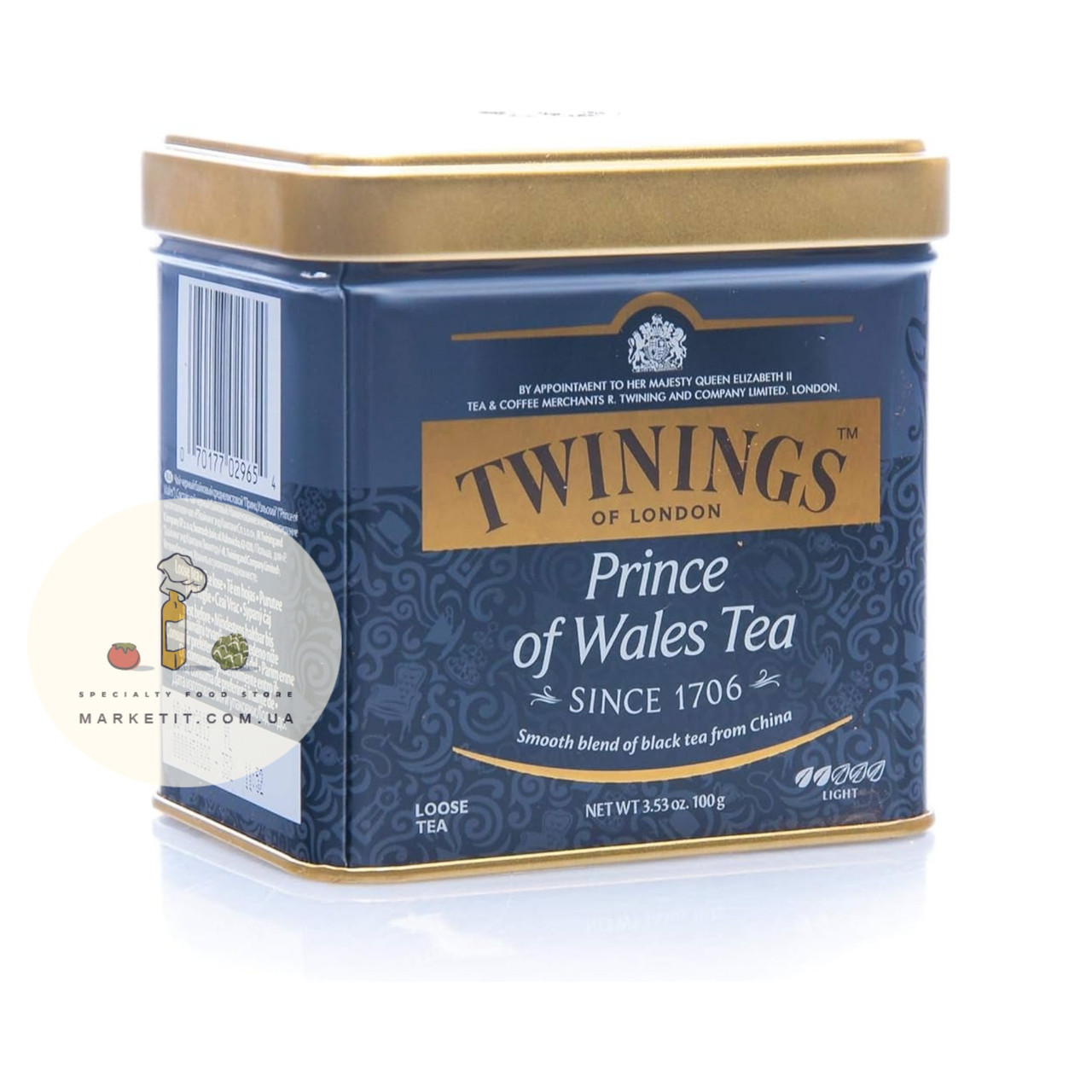 Twinings Prince of Wales Tea Чай чорний Принц Уельський листовий 100 г