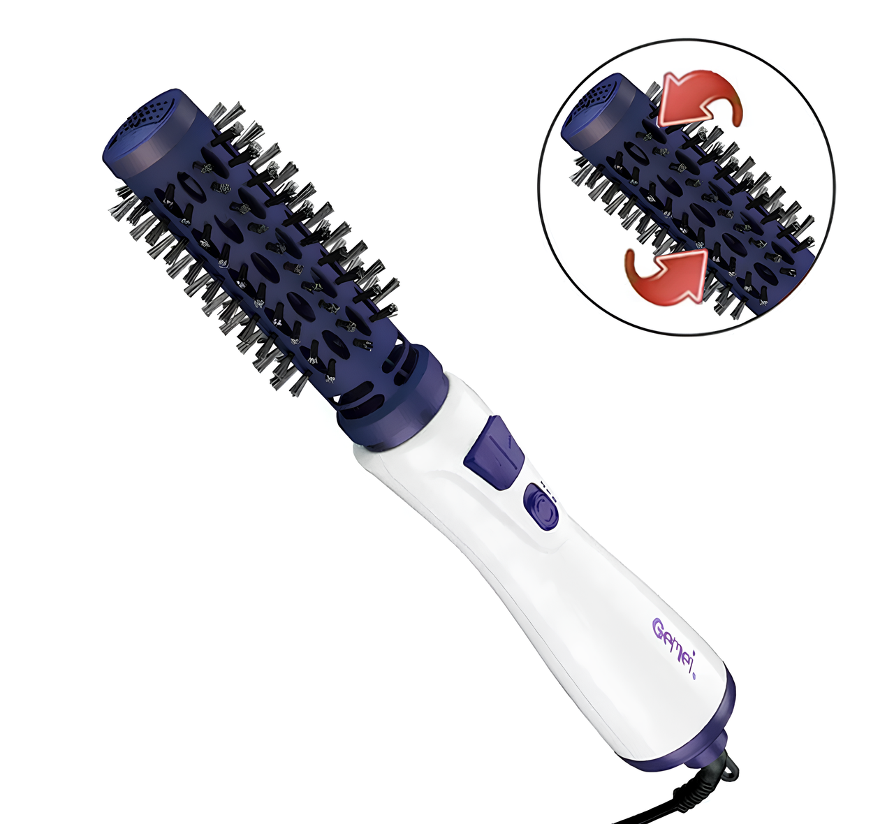 Фен-щітка для волосся Gemei GM-4826 Professional Hot Air Styler