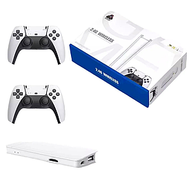 Консоль для ігор M15 Plus 64 GB Pro 4K Game Stick підтримка 3D HD, 20 000+ ігор, 2 геймпади.