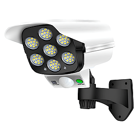 Вуличний ліхтар у вигляді камери на сонячній батареї Solar Light JLP-2178 з пультом