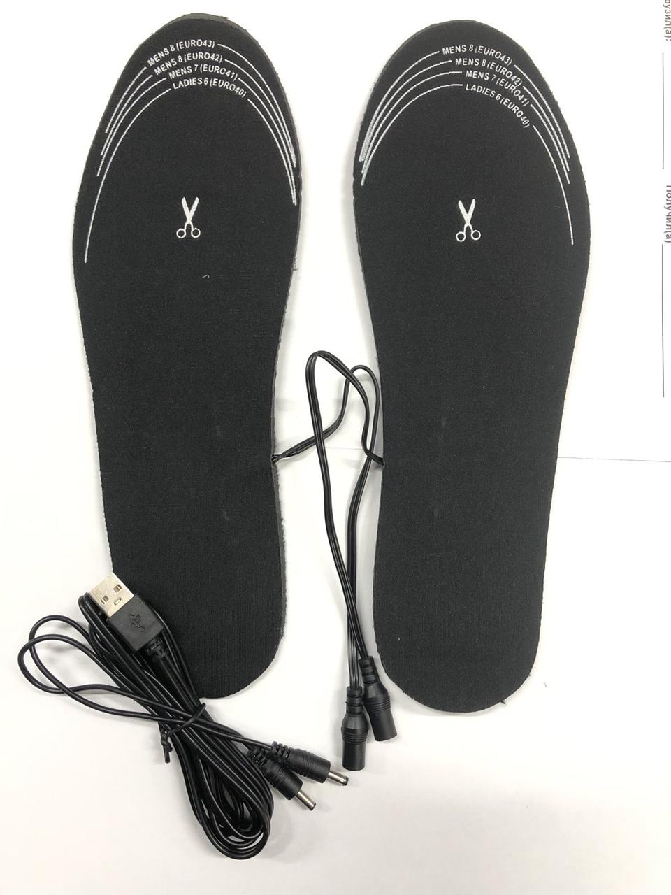 Устілки з підігрівом від USB Electric Heated Shoe Розмір 35-44 (120)