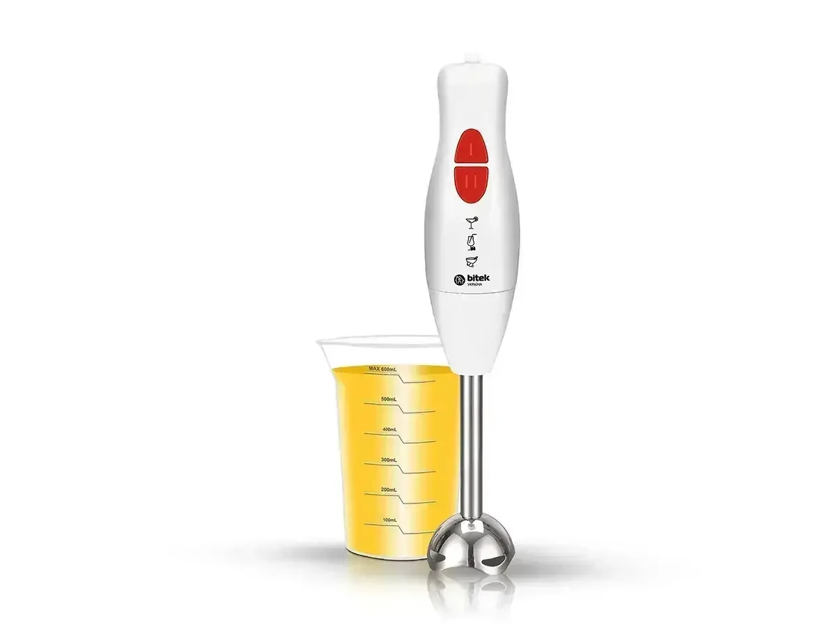 Блендер ручний з чашею 1200 Вт 2 швидкості BITEK BT-323, фото 1