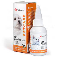 Flamingo Petcare Ear Cleaner ФЛАМИНГО капли для чистки ушей собак и котов, 50 мл