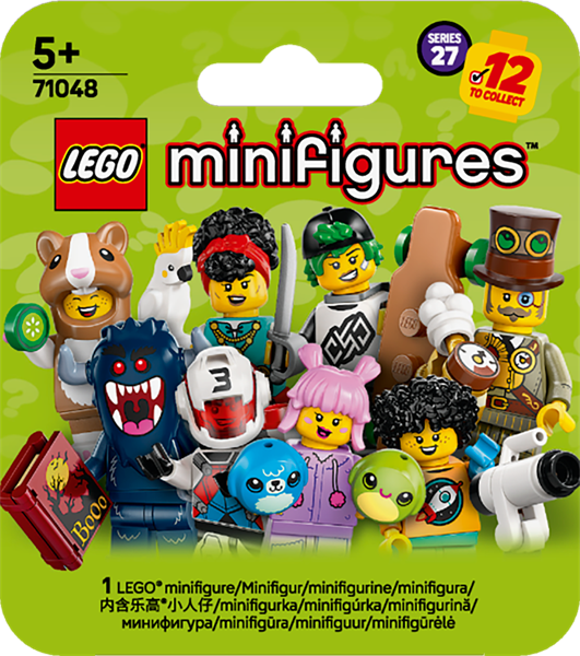 Фігурка-сюрприз для конструкторів LEGO Minifigures S27, 9 деталей (71048)