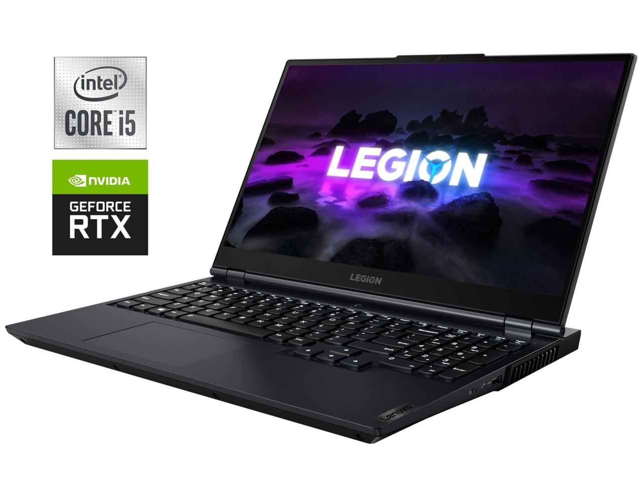 Ігровий ноутбук Lenovo Legion 5 15IMH6/ 15.6" 1920x1080/ i5-10500H/ 8GB RAM/ 512GB SSD/ RTX 3050 4GB