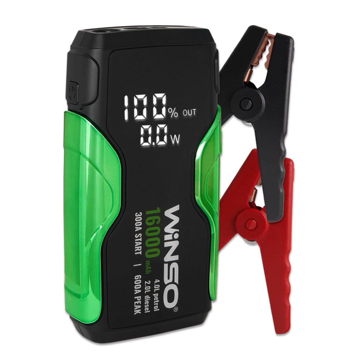 Пусковий пристрій Winso Jump Starter 300A/600A 16000 mAh 140310