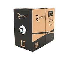 Кабель Ritar КНП UTP 4x2x0.5 мм2, для зовнішніх робіт, 100 м