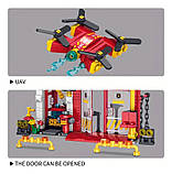 Конструктор Fire "Пожежна станція" (362 деталі) арт. T 1069, фото 2